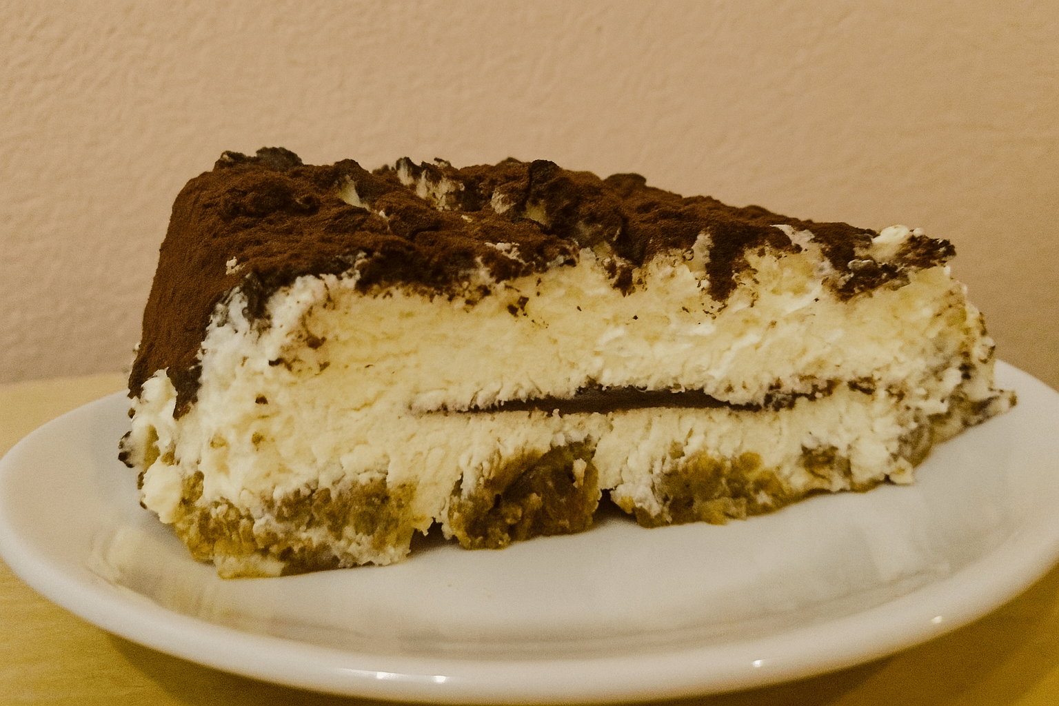 Lengvas tiramisu desertas