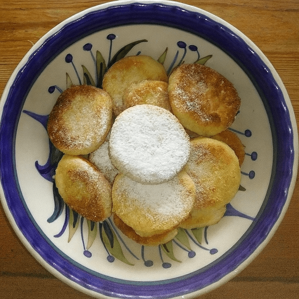 Purūs kepti varškėčiai – minkšti ir gardūs pusryčiams