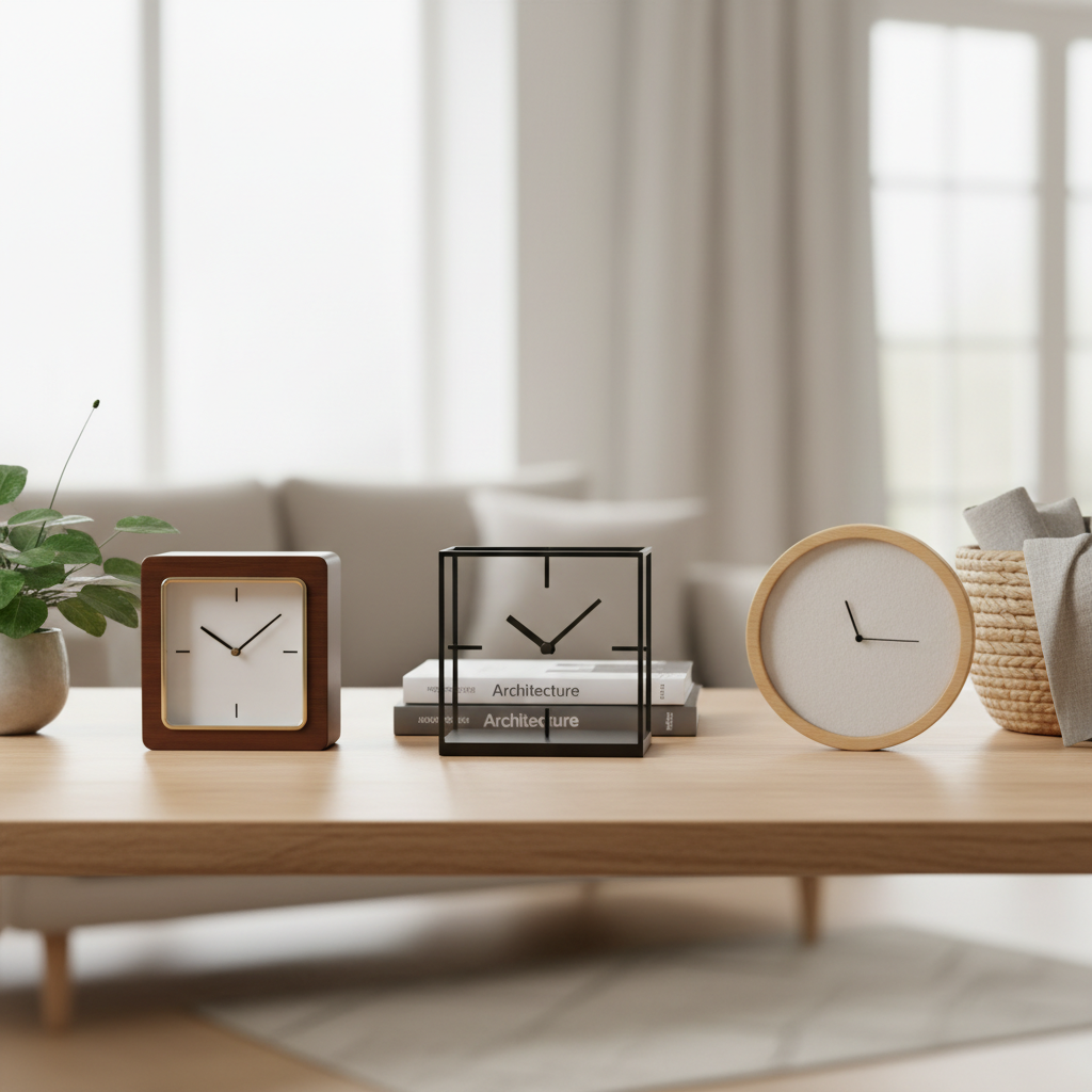 Kaip išsirinkti stalinį laikrodį, kuris derės prie jūsų interjero