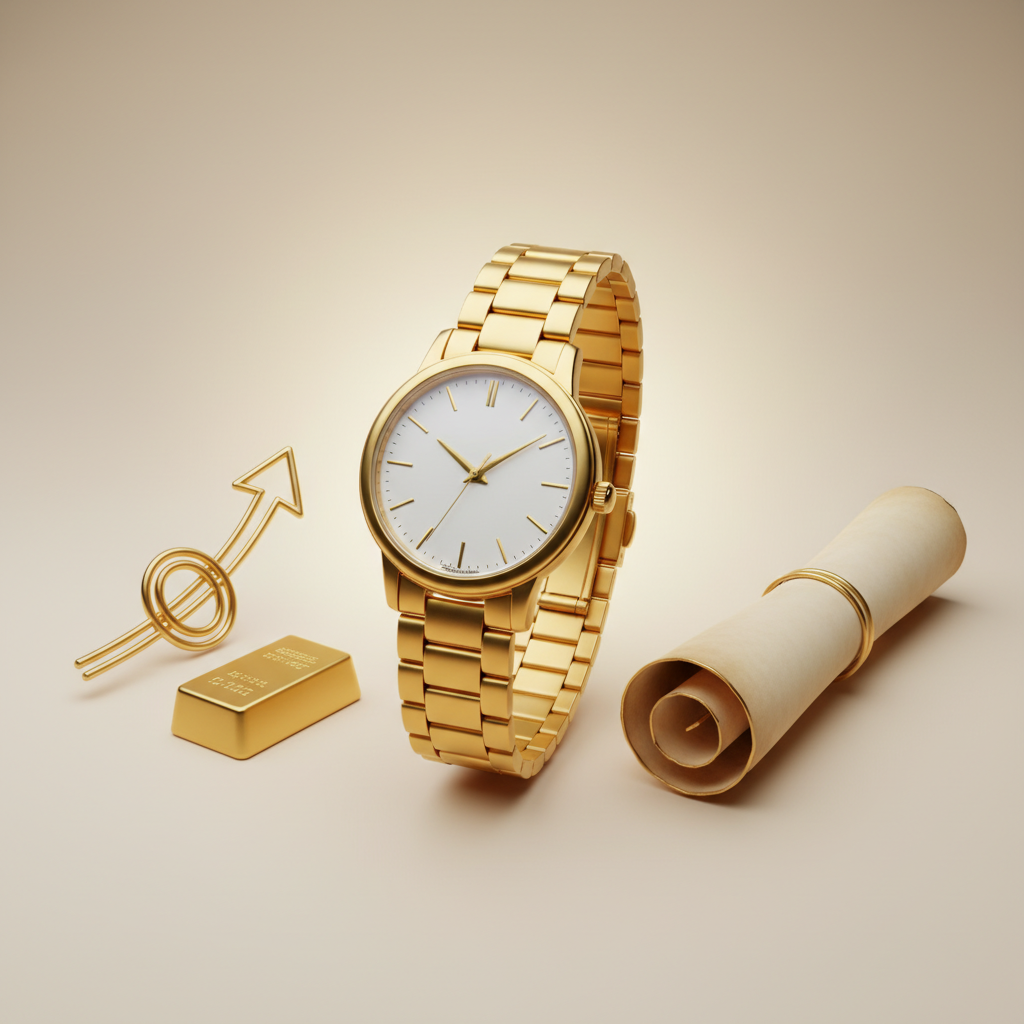 Kodėl auksinis laikrodis išlieka prabanga ir stiliaus simboliu?
