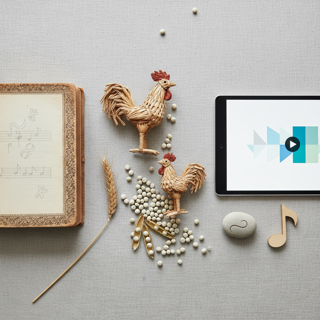 Kaip keitėsi „Du gaideliai“ žodžiai: nuo liaudies dainos iki šiuolaikinio atlikimo