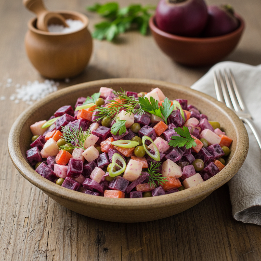 Kaip paruošti skanią burokėlių mišrainę: patarimai ir receptai