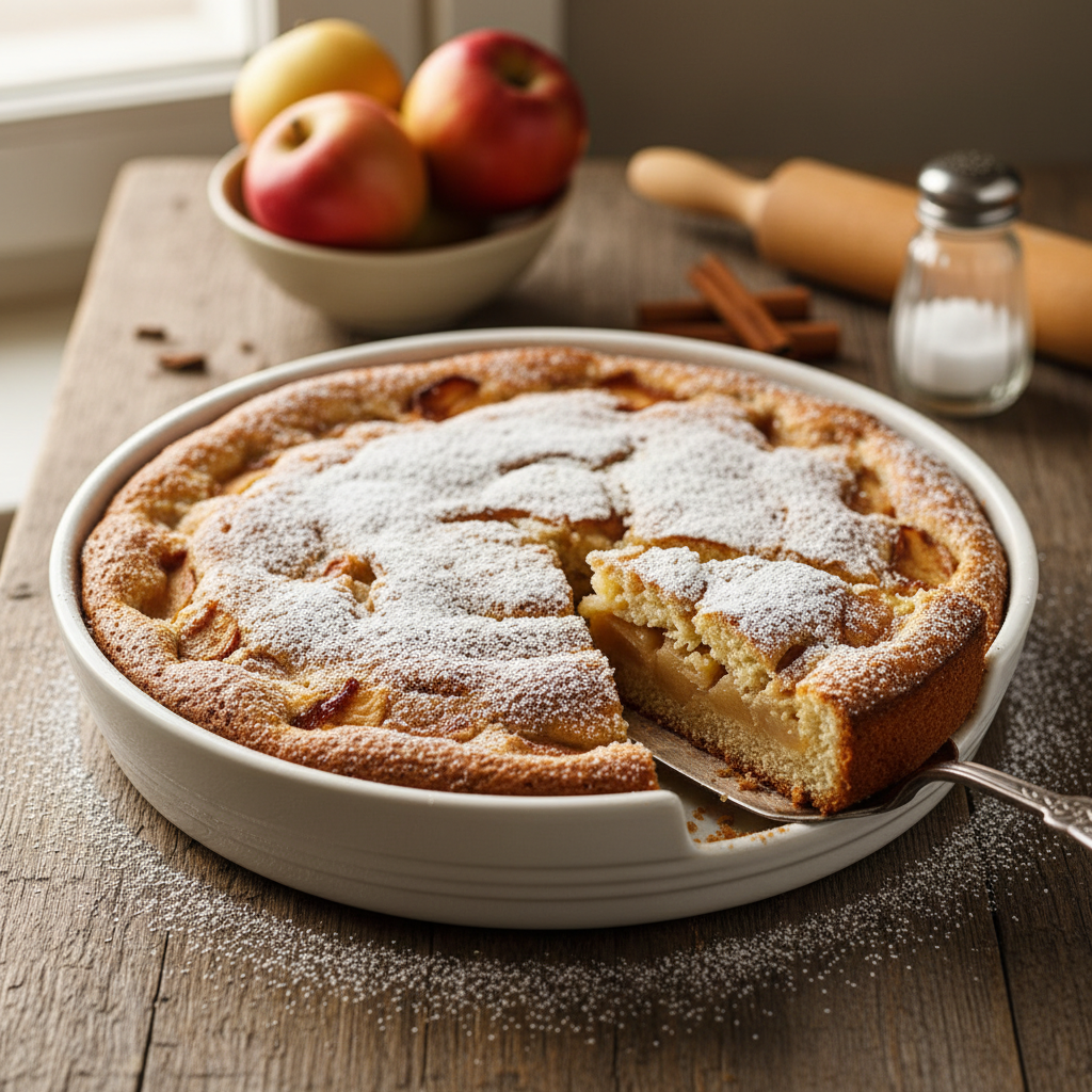 Kaip pasigaminti Ščiogolevaitės obuolių pyragą: paprastas receptas namuose