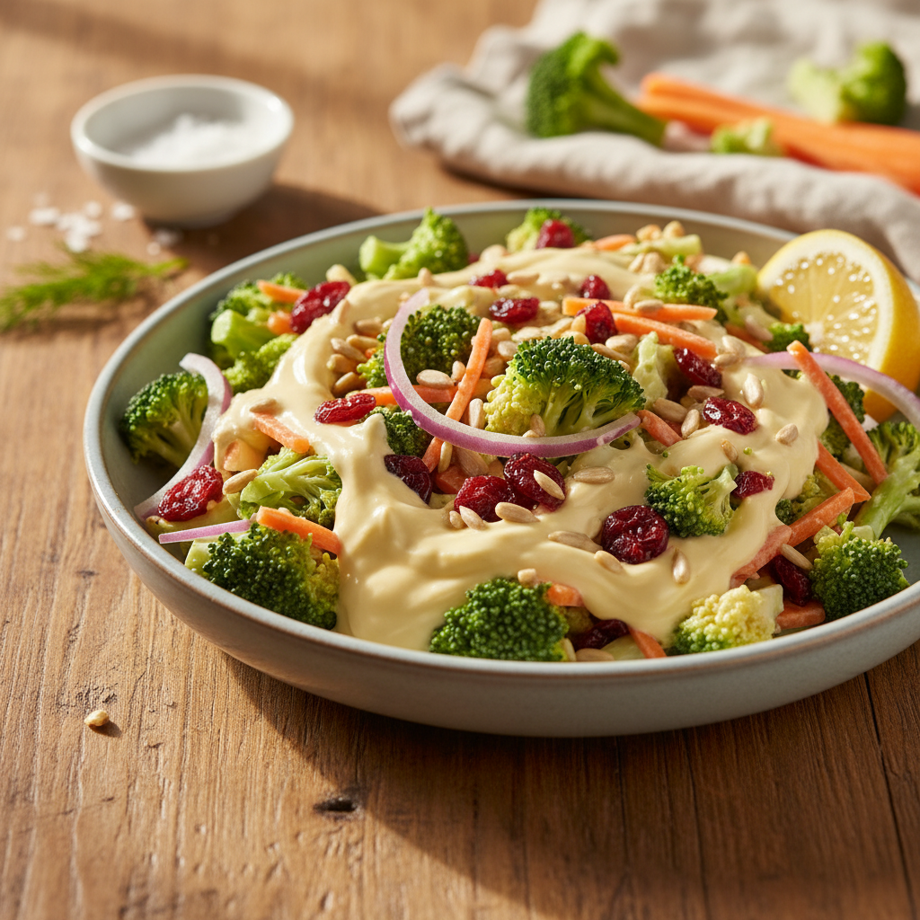 Labai skanios brokolių salotos: paprastas receptas kasdienai