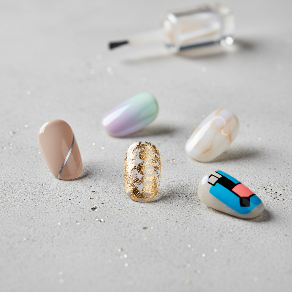 Naujausi gelinio lakavimo pavyzdžiai: tendencijos, kurias išbandysime šį sezoną