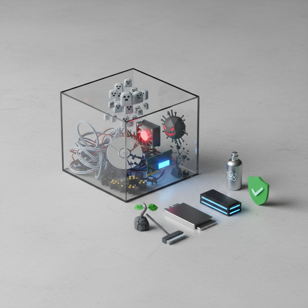 Lėtas kompiuteris: pagrindinės priežastys ir sprendimai