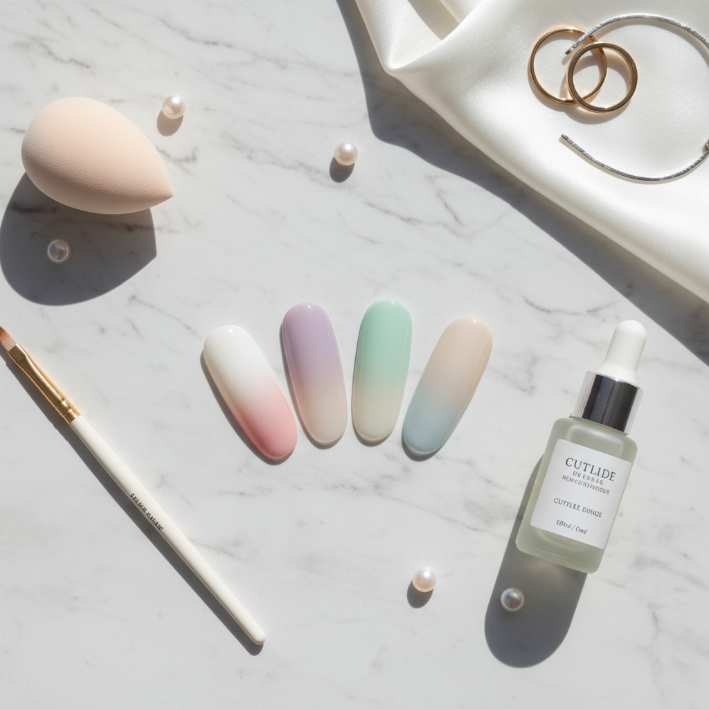 Manikiūro tendencijos: kodėl ombrė nagai vėl madingi?