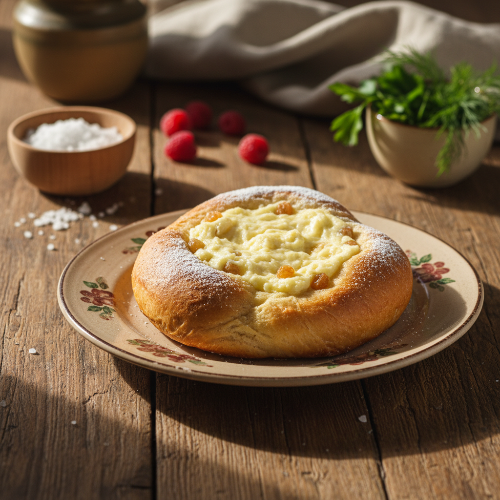 Minkštos bandelės su varške: receptas kaip pas močiutę