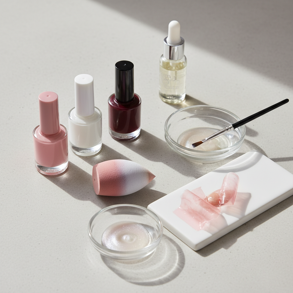 Ombrė trumpiems nagams: kaip susikurti sezono hitą namuose