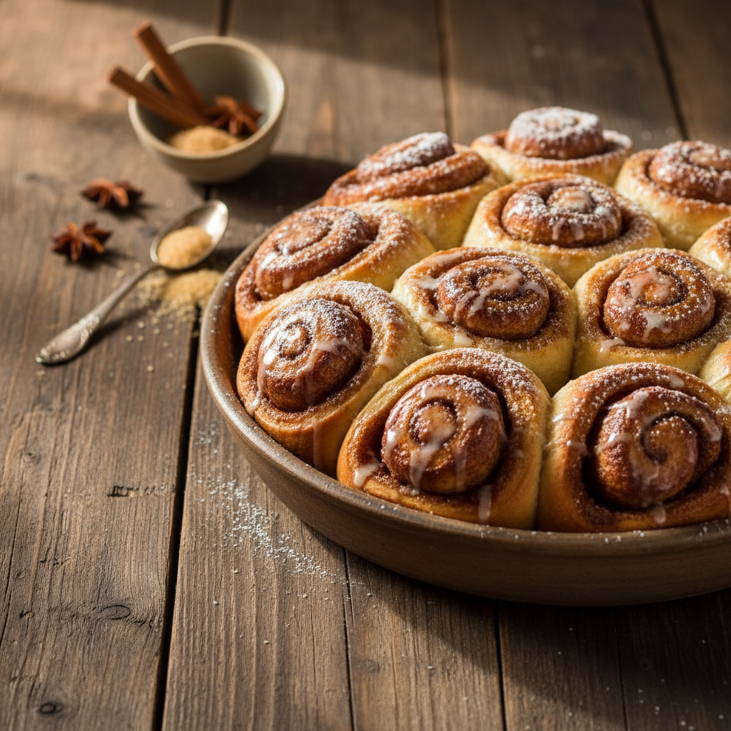 Purios bandelės su cinamonu: receptas, kvepiantis vaikyste