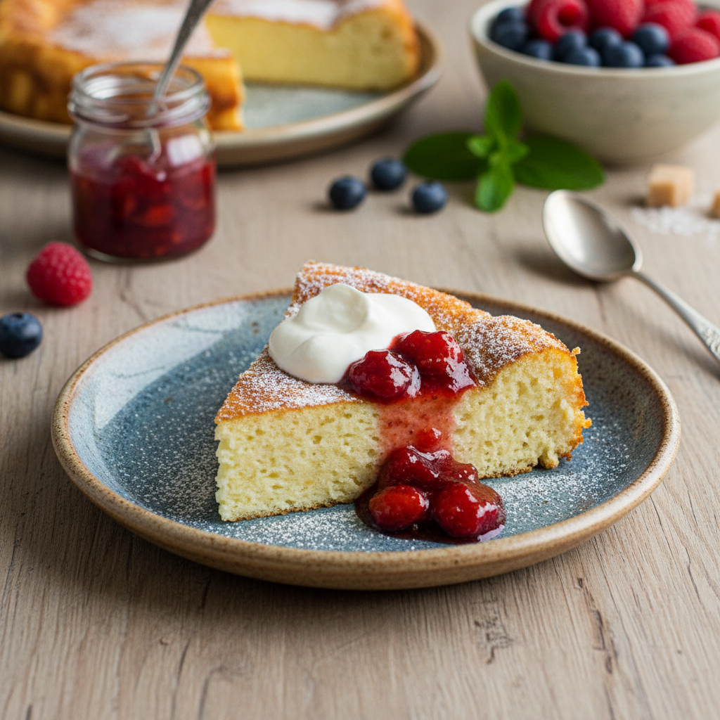 Purus varškės apkepas be manų: receptas, tirpstantis burnoje