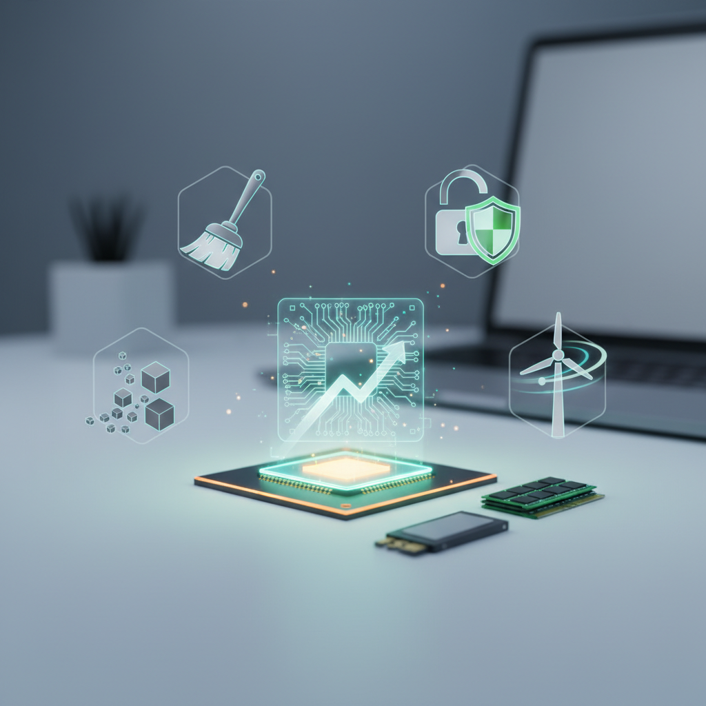 Stringa kompiuteris? Būdai pagreitinti „Windows 10“