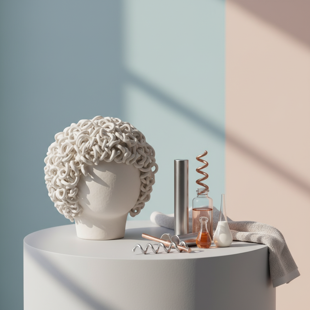 Trumpų plaukų cheminis garbanojimas: ką būtina žinoti?