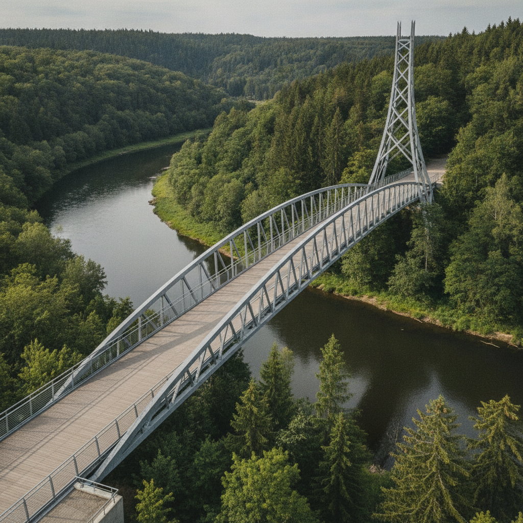 Baltosios rožės tiltas Alytuje: kodėl verta aplankyti?